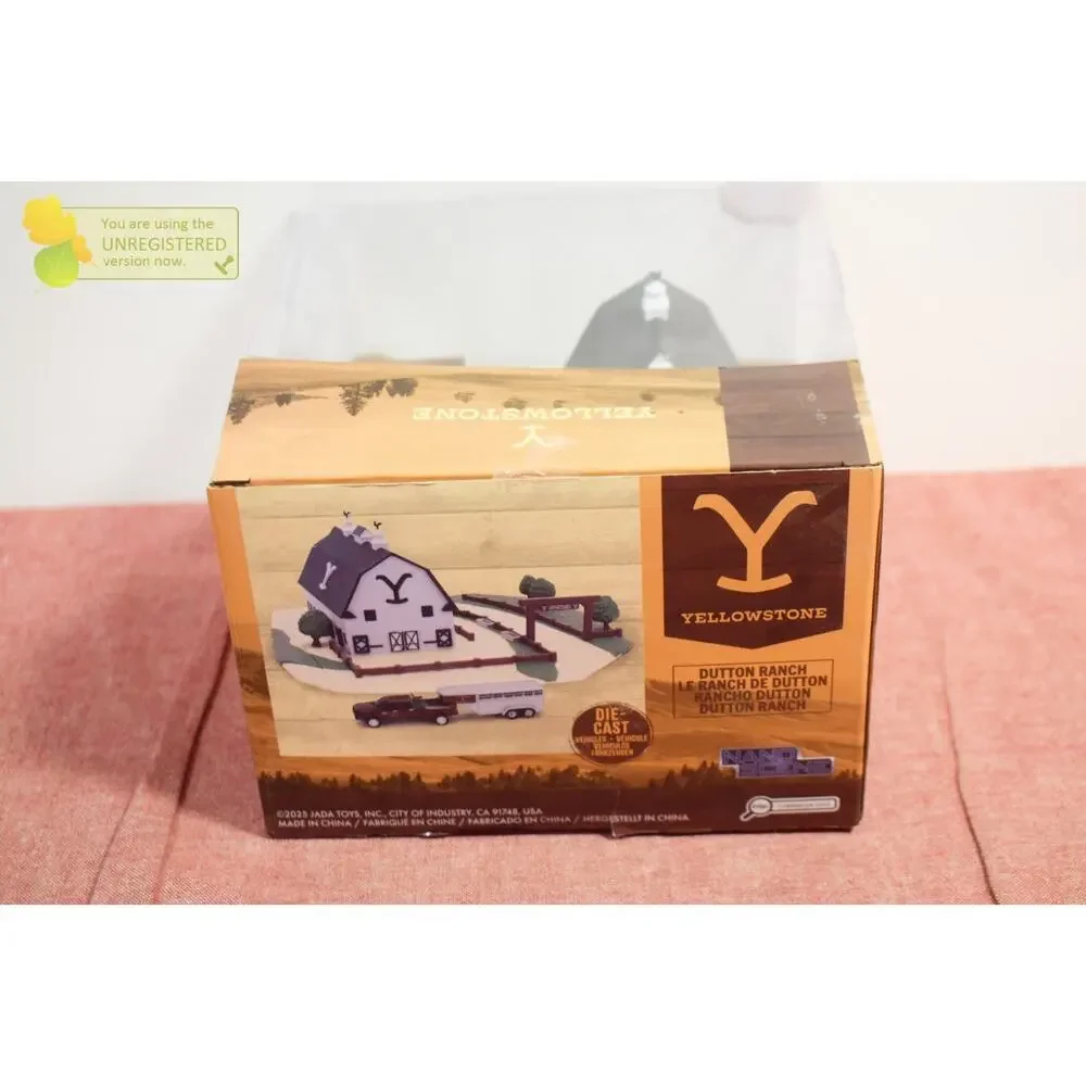 2026 Jada Toys Yellowstone Nano Scene Dutton Ranch